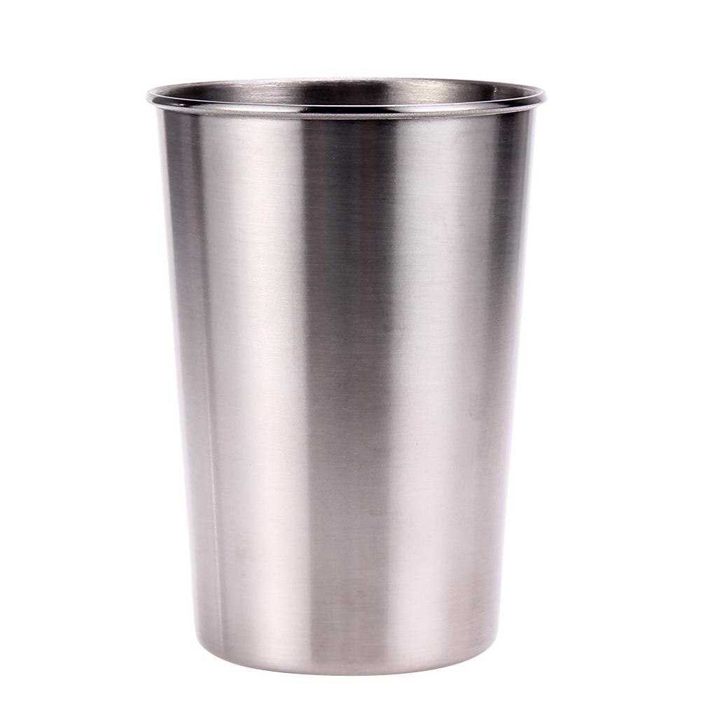 220ML Double Wall Anti Scalding Coffee Mug Insulated Portable Stainless Steel Polishing Beer Tea Juice Drinking Cup Drink Cup