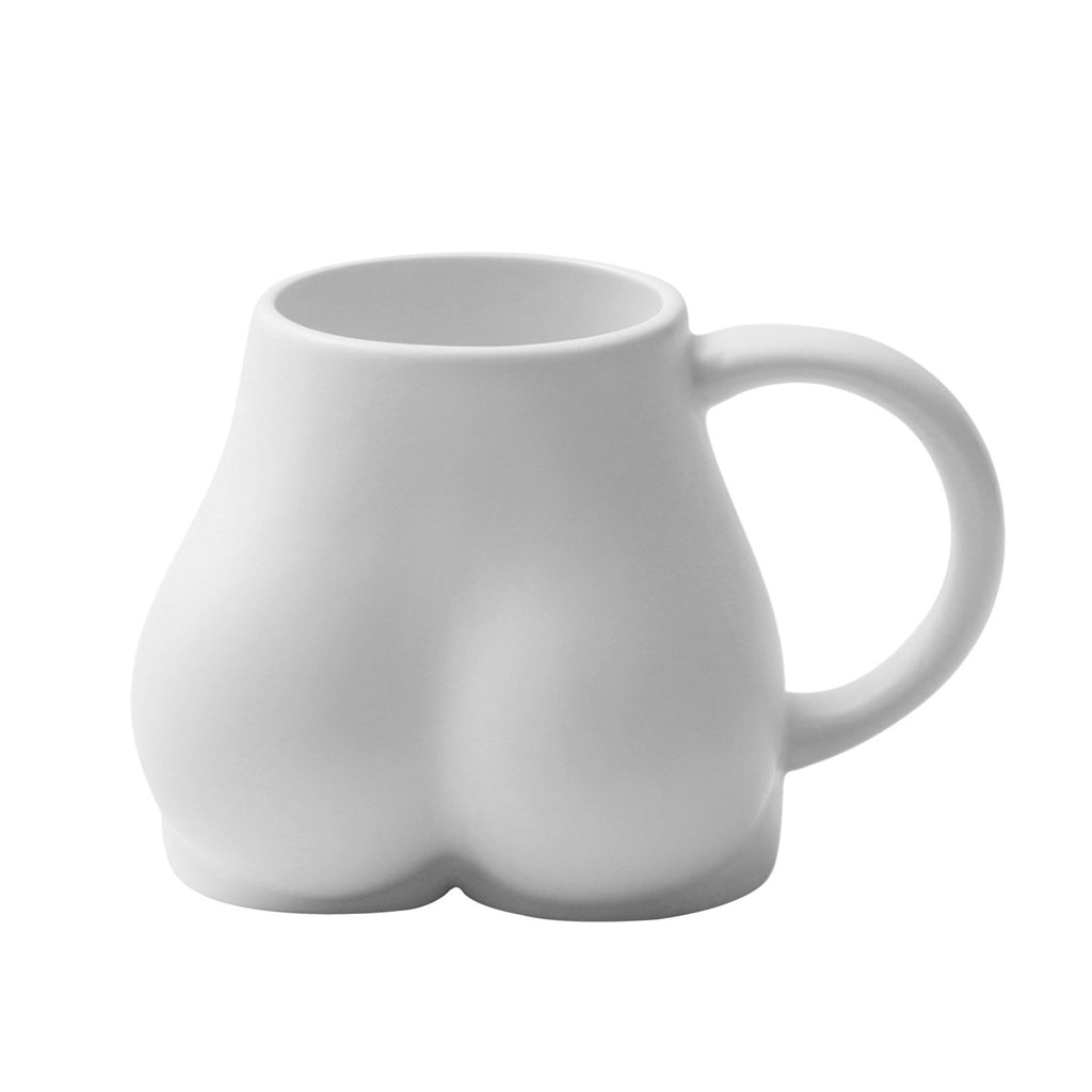 Tasse en céramique créative en forme de fesses humaines, tasses à café faites à la main, tasses à thé au lait en forme de fesses de femme, cadeaux, vase de décoration intérieure, outils de cuisine